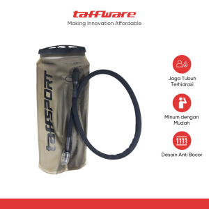 TaffSPORT Water Bladder Hydration Bag Kantung Air Minum Sepeda 3L - TF2