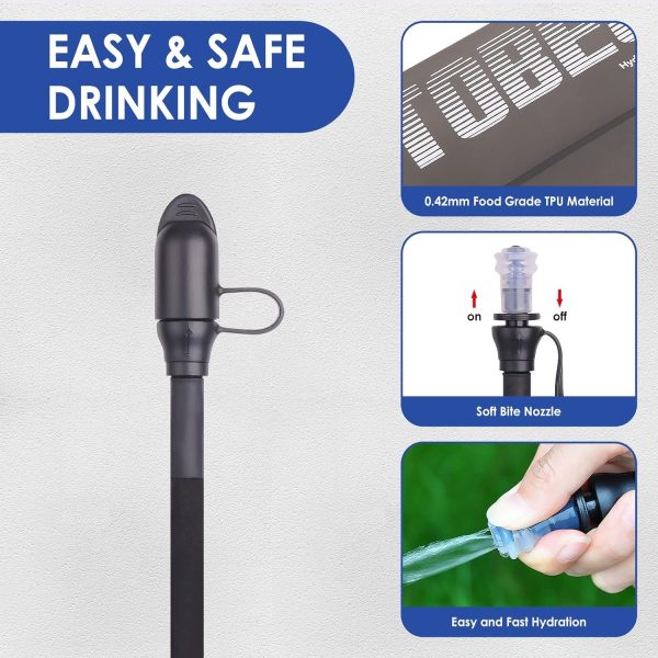 TaffSPORT Water Bladder Hydration Bag Kantung Air Minum Sepeda 3L - TF2