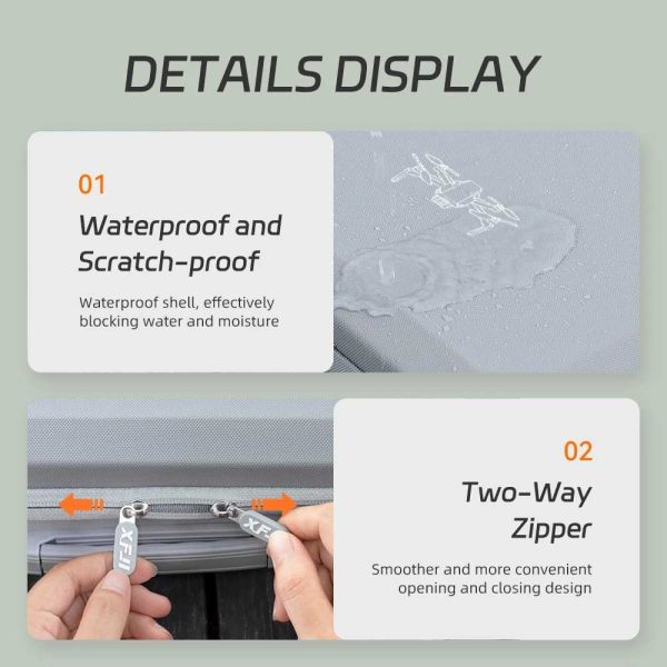 TaffGUARD Tas Drone Hard Shell Protective Storage Bag for DJI Neo - XF-31