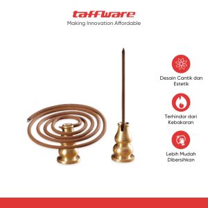 TaffHOME Tempat Dupa Botol Labu Gourd Holder Zinc Alloy - XXG-A1