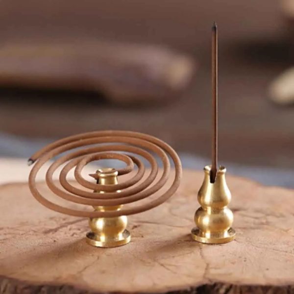 TaffHOME Tempat Dupa Botol Labu Gourd Holder Zinc Alloy - XXG-A1