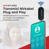 TaffSTUDIO Wireless Microphone 2.4GHz Headset CS with Receiver - SI01