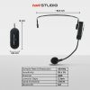 TaffSTUDIO Wireless Microphone 2.4GHz Headset CS with Receiver - SI01