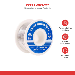Taffware Kawat Timah Solder 63/37 100 g - B-2