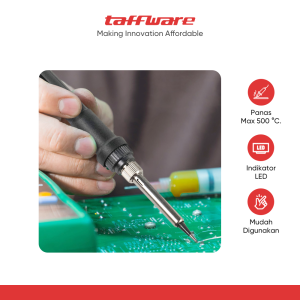 Taffware Electric Solder LCD Soldering 80W 220V - 908S