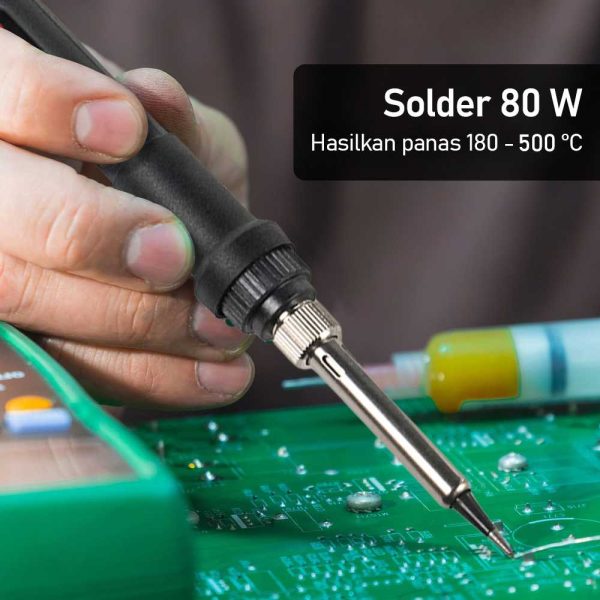 Taffware Electric Solder LCD Soldering 80W 220V - 908S