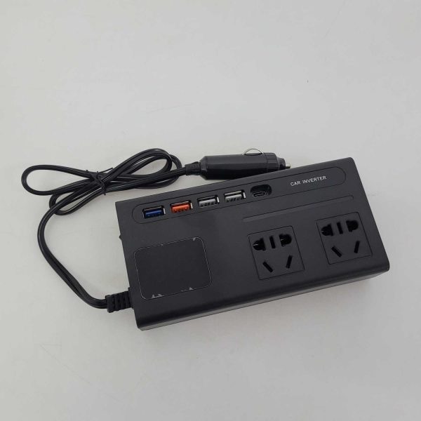 Taffware Power Inverter Mobil Modified Sine Wave DC 12V/24V to AC 220V - PLH-08
