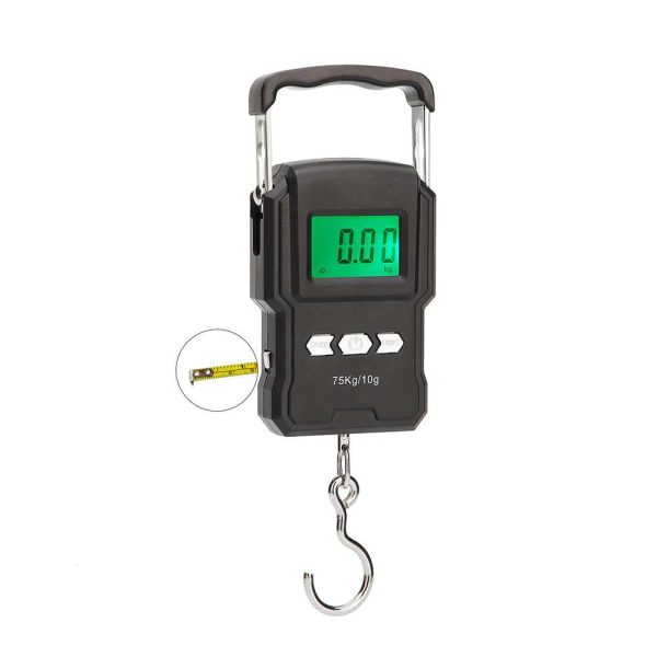 Taffware Digipounds Timbangan Koper Tas Digital Scale 75kg 0.01kg - WH-A27