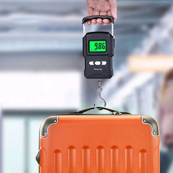 Taffware Digipounds Timbangan Koper Tas Digital Scale 75kg 0.01kg - WH-A27