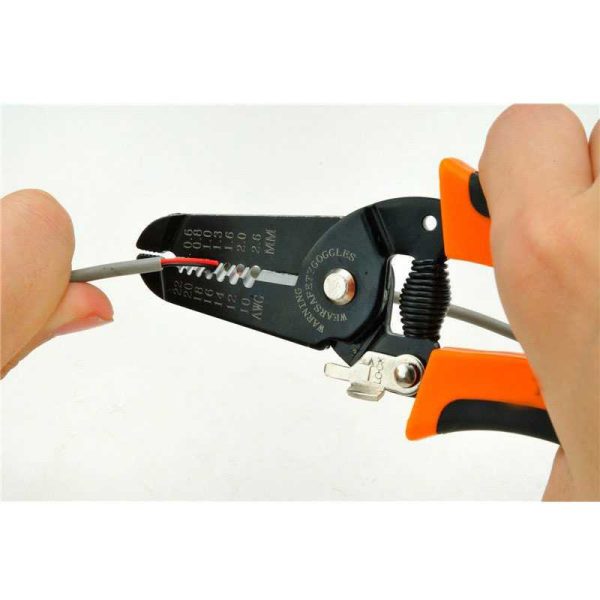Taffware Tang Pemotong Kabel Wire Stripping Cutter Pliers - JM-CT4-12