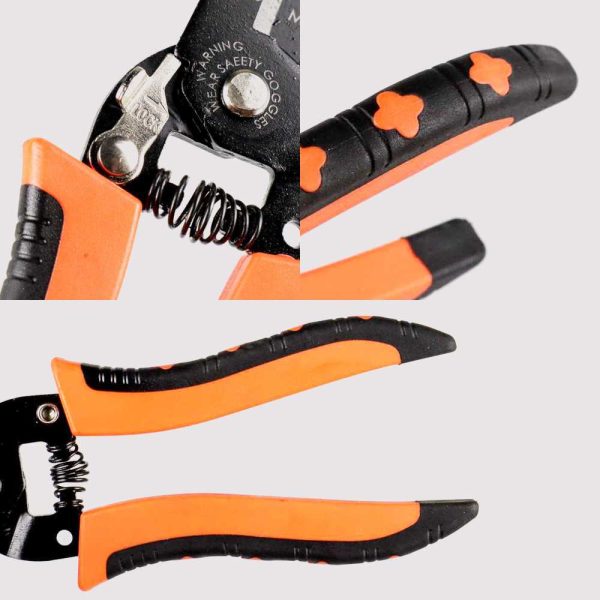Taffware Tang Pemotong Kabel Wire Stripping Cutter Pliers - JM-CT4-12
