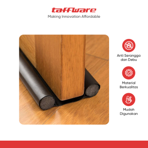 TaffHOME Lis Penghalang Debu Serangga Bawah Pintu Bottom Seal 95cm - FD95