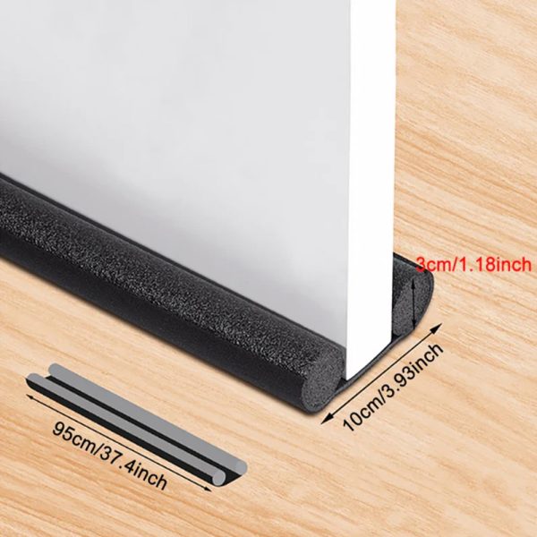 TaffHOME Lis Penghalang Debu Serangga Bawah Pintu Bottom Seal 95cm - FD95