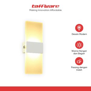 TaffLED Lampu Dinding Hias Rumah LED Corridor Light 6W Warm White - F0011