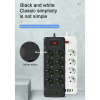 Taffware Stop Kontak USB Type C EU Plug 10A 110-250V 2500W - QL-1077U / QL-1078U