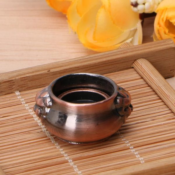 TaffHOME Tempat Dupa Pot Mini Incense Holder 7 Holes Zinc Alloy - YJ-P7