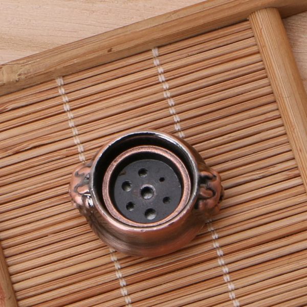 TaffHOME Tempat Dupa Pot Mini Incense Holder 7 Holes Zinc Alloy - YJ-P7