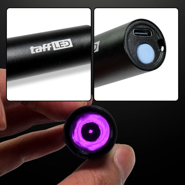 TaffLED Senter UV Pet Urine Fungus Detection Money Detector 365nm - S11-Z
