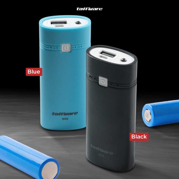 Taffware Case Power Bank DIY untuk 2 PCS 18650 Flat Top - M06