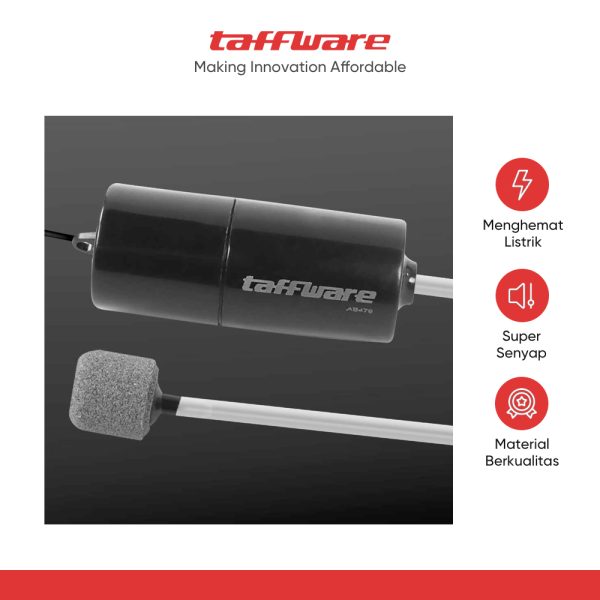 Taffware Aerator Aquarium Fish Tank Oxygenator USB 1 W - AB479