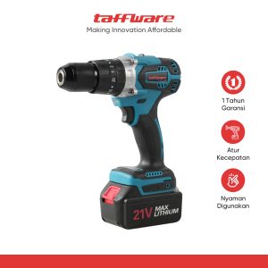 Taffware Bor Listrik Cordless Brushless 1350RPM - LB176