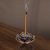 TaffHOME Tempat Dupa Double Lotus Mini Incense Holder Zinc Alloy - YJ-B1
