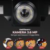 Taffware Mikroskop Digital 3.6MP 600X dengan Monitor & Metal Stand - G600