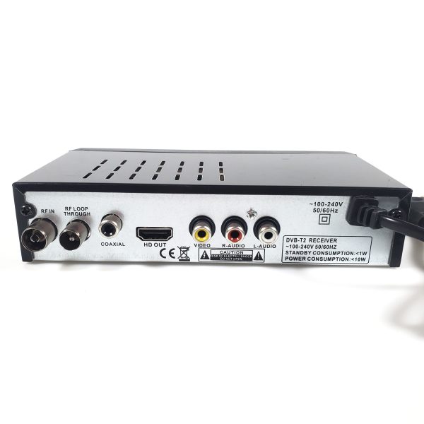 Taffware Set Top Box TV Digital HD 1080P YouTube H.264 DVB-T2 - DZ