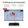 Taffware Set Top Box TV Digital HD 1080P YouTube H.264 DVB-T2 - DZ