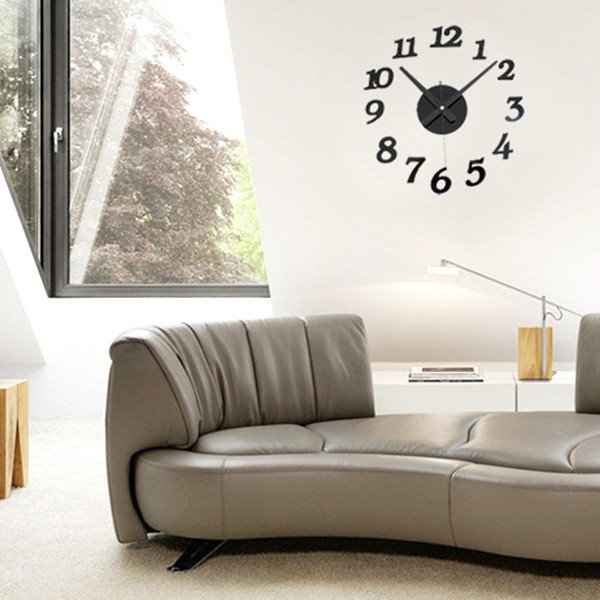 Taffware Jam Dinding DIY Giant Wall Clock Quartz 30-50cm - DIY-03