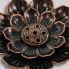 TaffHOME Tempat Dupa Incense Stick Holder Desain Lotus - YN002