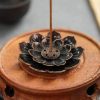 TaffHOME Tempat Dupa Incense Stick Holder Desain Lotus - YN002