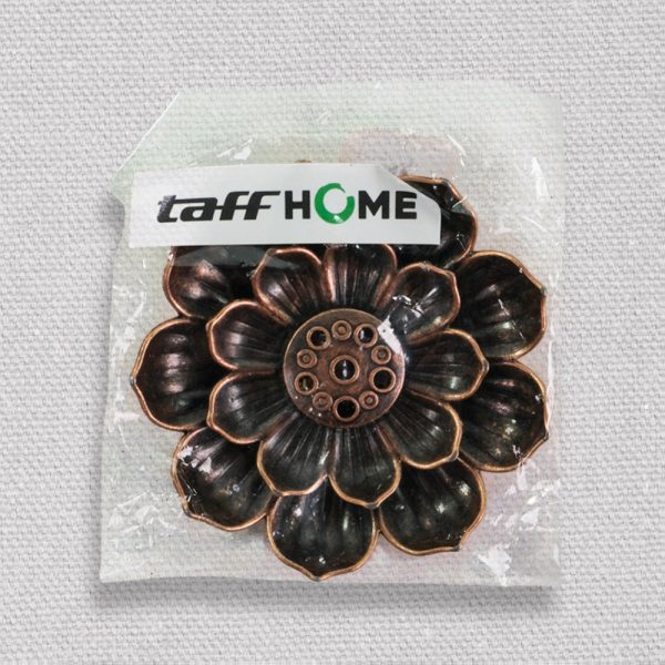 TaffHOME Tempat Dupa Incense Stick Holder Desain Lotus - YN002
