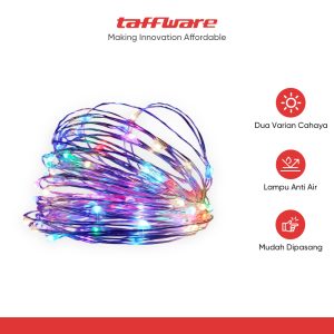 TaffLED Lampu Hias String Lights Waterproof USB Power 50 LED 5M - SZ
