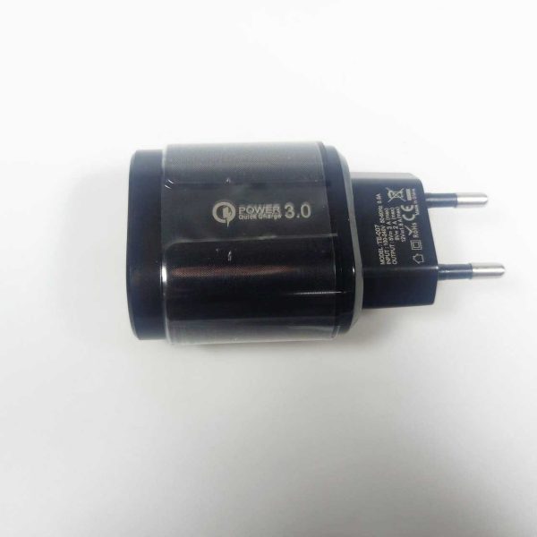Taffware Charger USB Smartphone Quick Charge QC3.0 3A 18W EU Plug - BC21