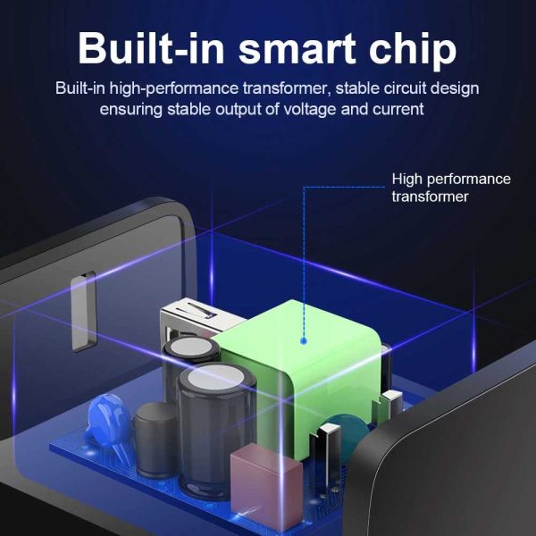 Taffware Charger USB Smartphone Quick Charge QC3.0 3A 18W EU Plug - BC21