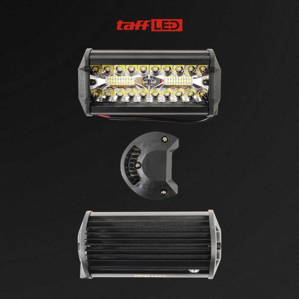 TaffLED Lampu LED Floodlight Foglamp Mobil Truck Cool White IP67 120W - C8-1519