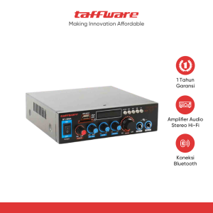 Taffware Audio Amplifier HiFi Bluetooth 5.0 Stereo 2 Channel 800W - BT-309A