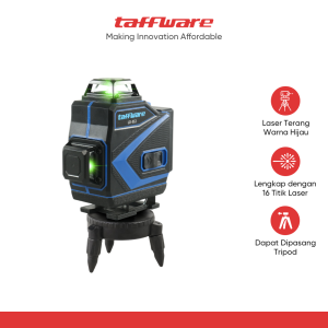 Taffware Mesin Self Leveling Laser High Precision 4D 16 Line Remote - LD-312