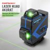 Taffware Mesin Self Leveling Laser High Precision 4D 16 Line Remote - LD-312