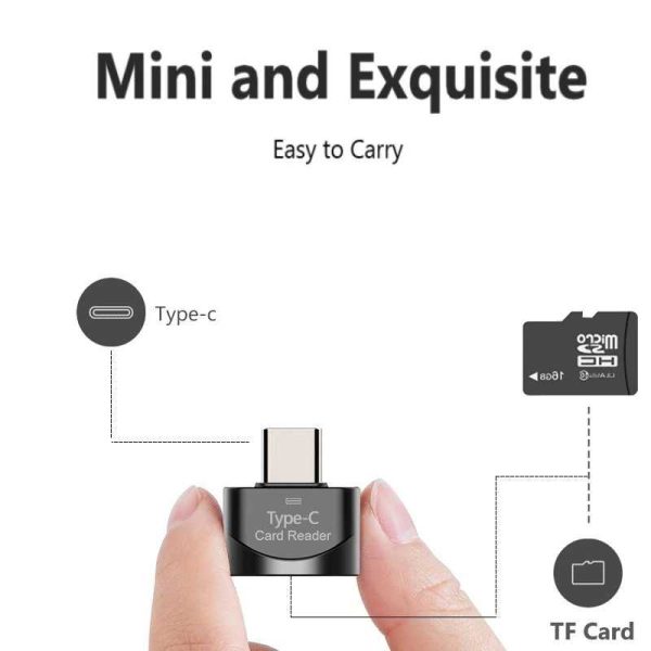 Taffware Card Reader Type C OTG MicroSD - P31