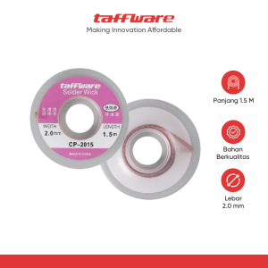 Taffware Pita Pembersih Timah Solder Wick 2.0mm 1.5M - CP-2015