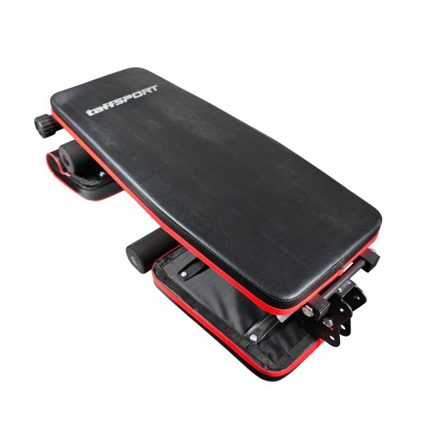 TaffSPORT Alat Fitness Gym Abdominal Latihan Bench Press Foldable - DB022