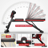 TaffSPORT Alat Fitness Gym Abdominal Latihan Bench Press Foldable - DB022