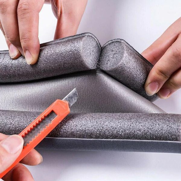 TaffHOME Lis Penghalang Debu Serangga Bawah Pintu Bottom Seal 93 cm - FF53