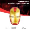 Taffware Mouse Wireless Optical Iron Man 2.4 Ghz - GFSK-M8 - Golden