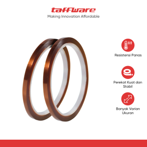 TaffPACK Lakban Heat Resistant Polyimide High Temperature Adhesive