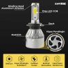 TaffLED Lampu Depan Mobil LED COB Headlamp 8000 Lumens IP65 Cool White - S2