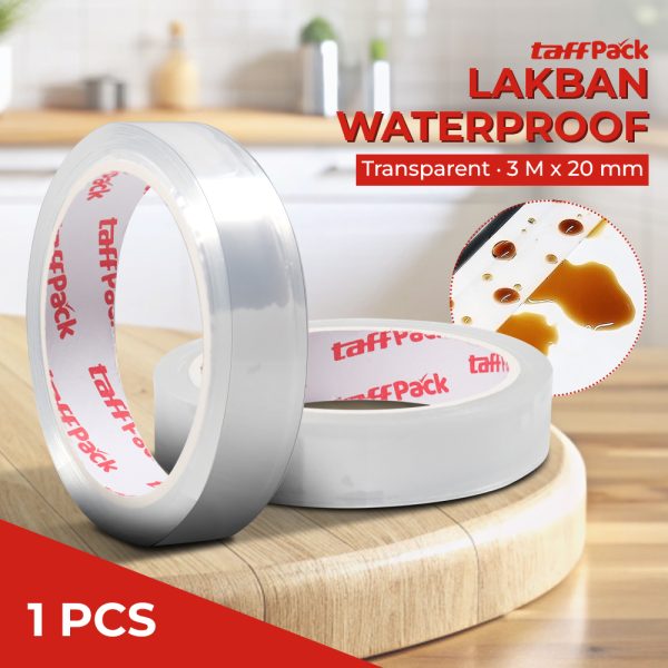 TaffPACK Lakban Waterproof Dapur Kitchen Sink Seal Tape 3M - YK-468