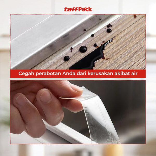 TaffPACK Lakban Waterproof Dapur Kitchen Sink Seal Tape 3M - YK-468